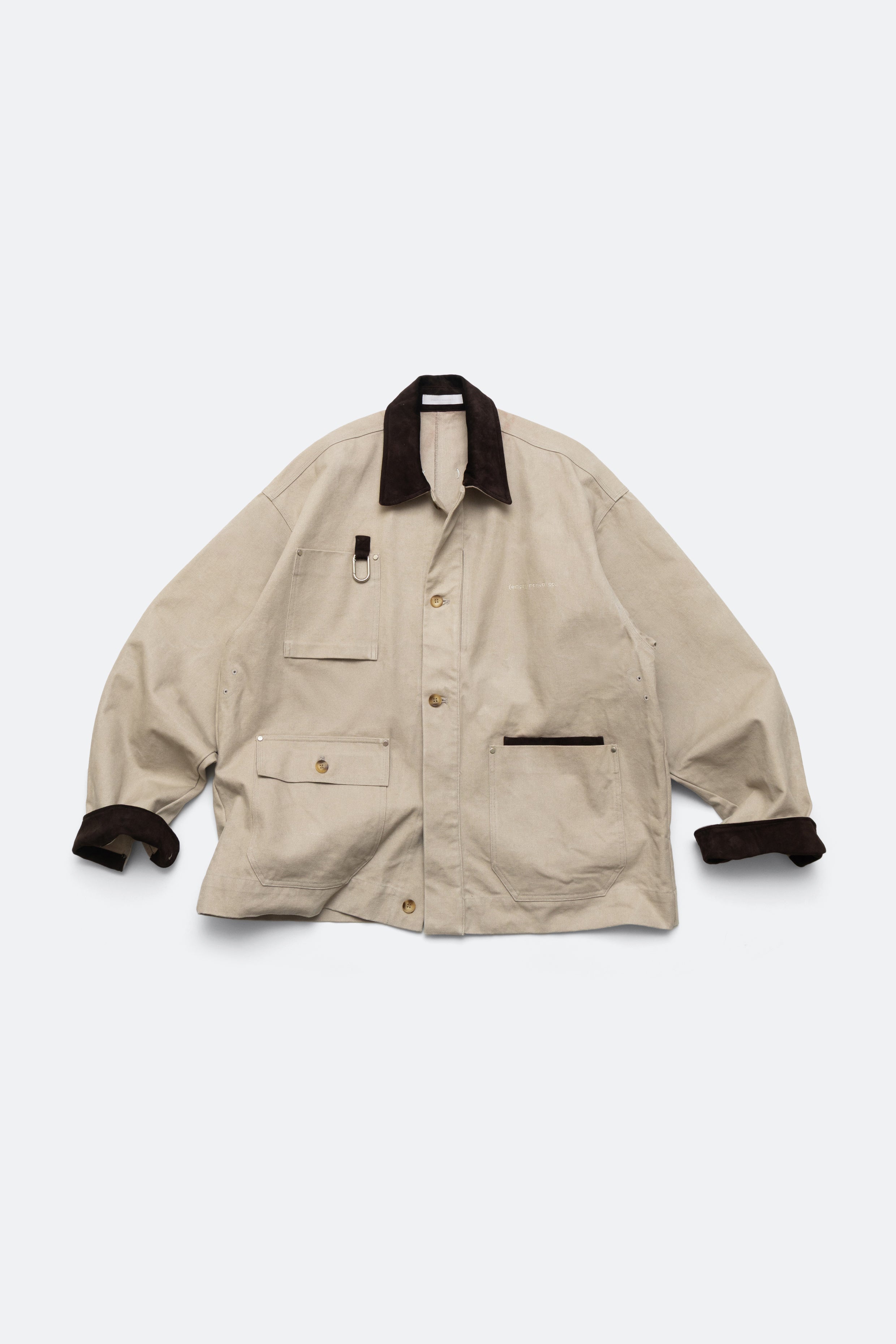 hybrid barn jacket - beige