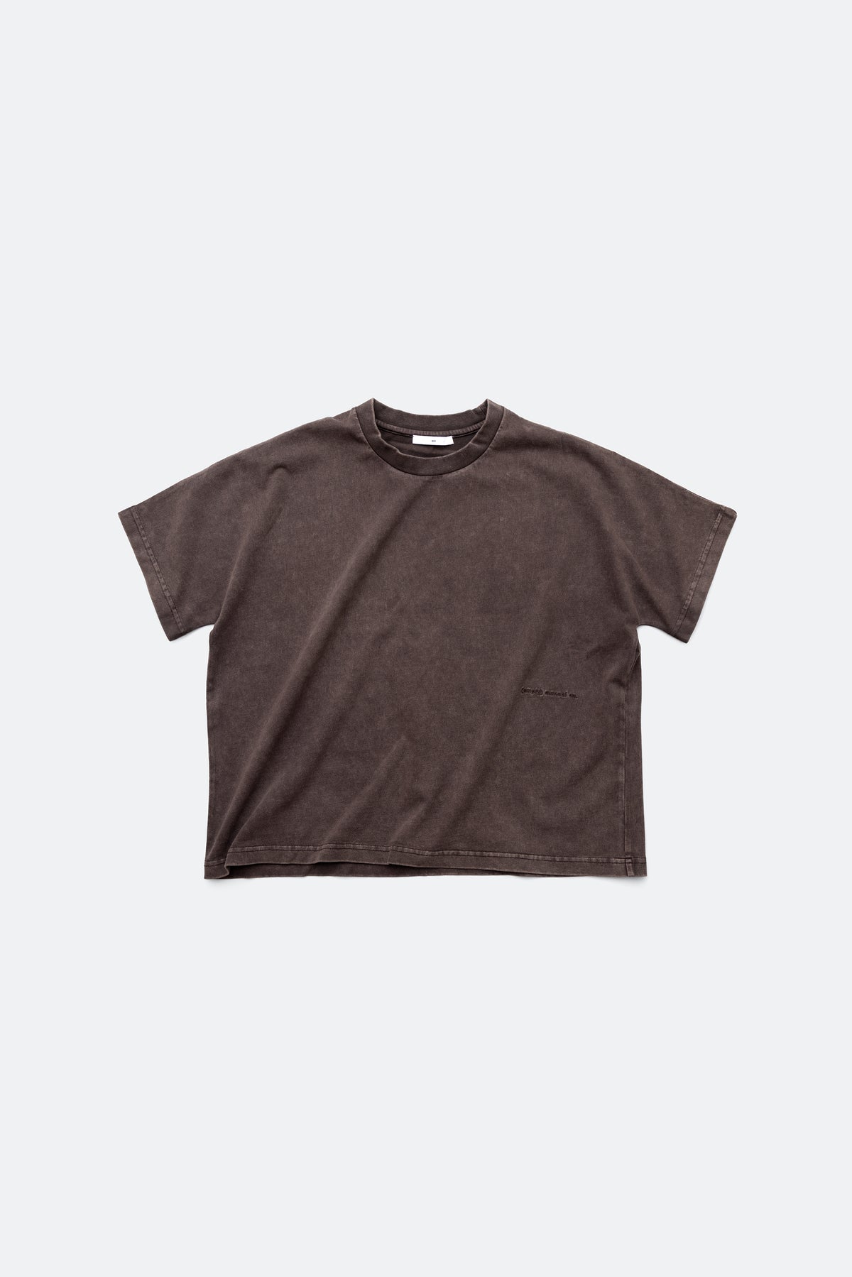 jinbei tee - washed brown