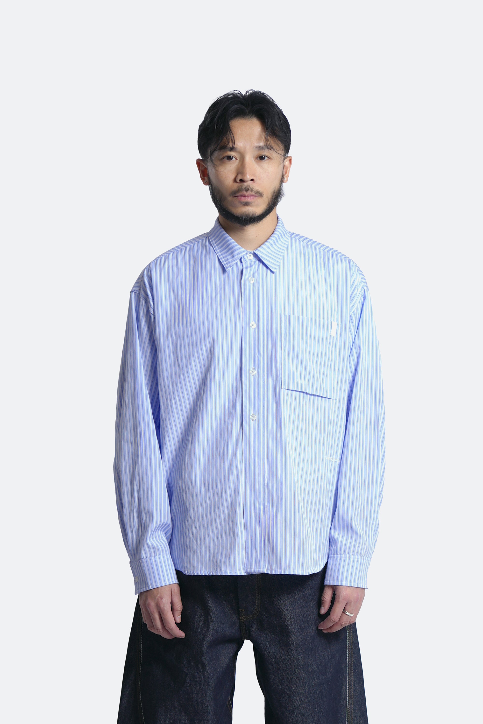 everyday shirt - blue stripes