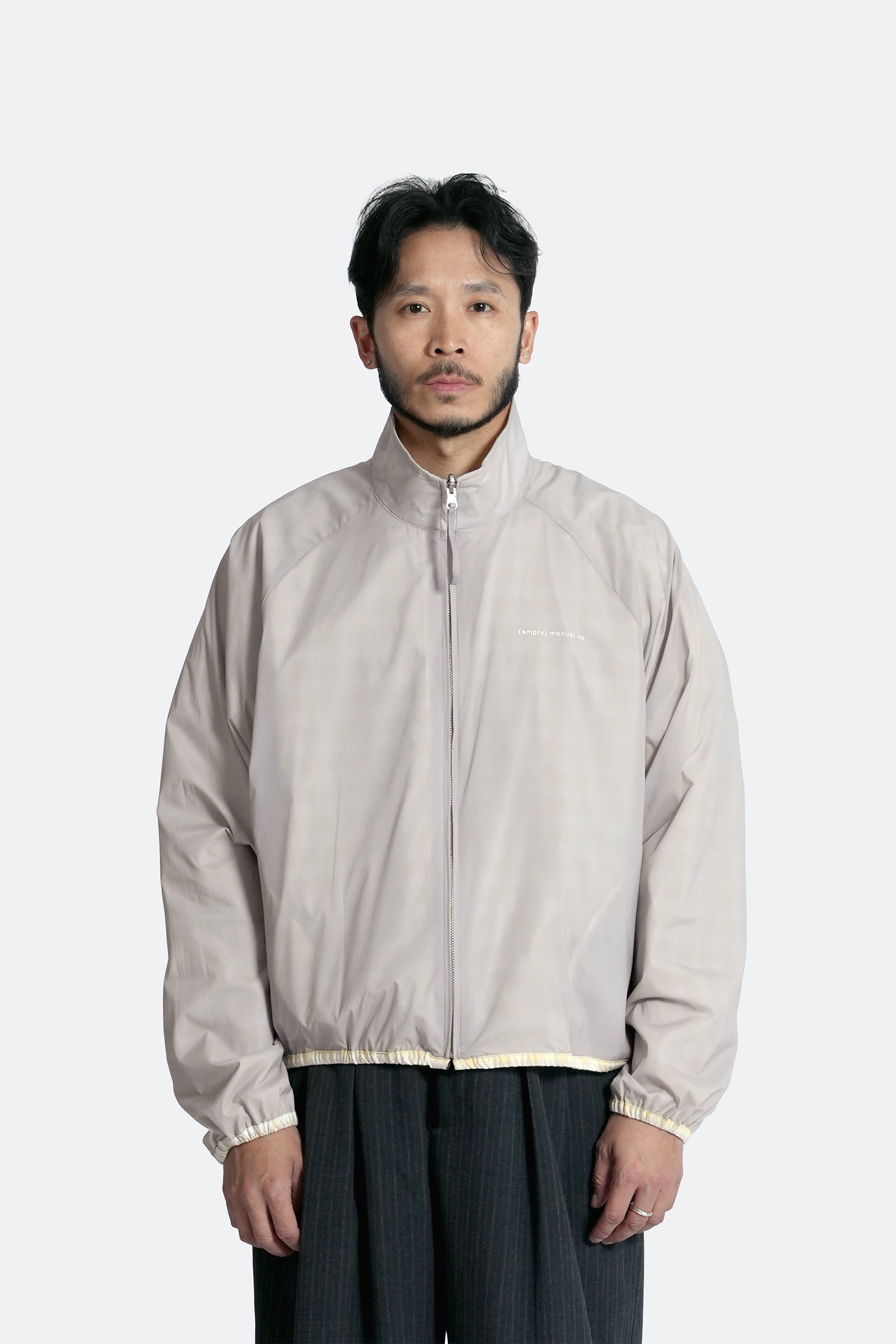 alter ego reversible jacket - ivory & yellow check