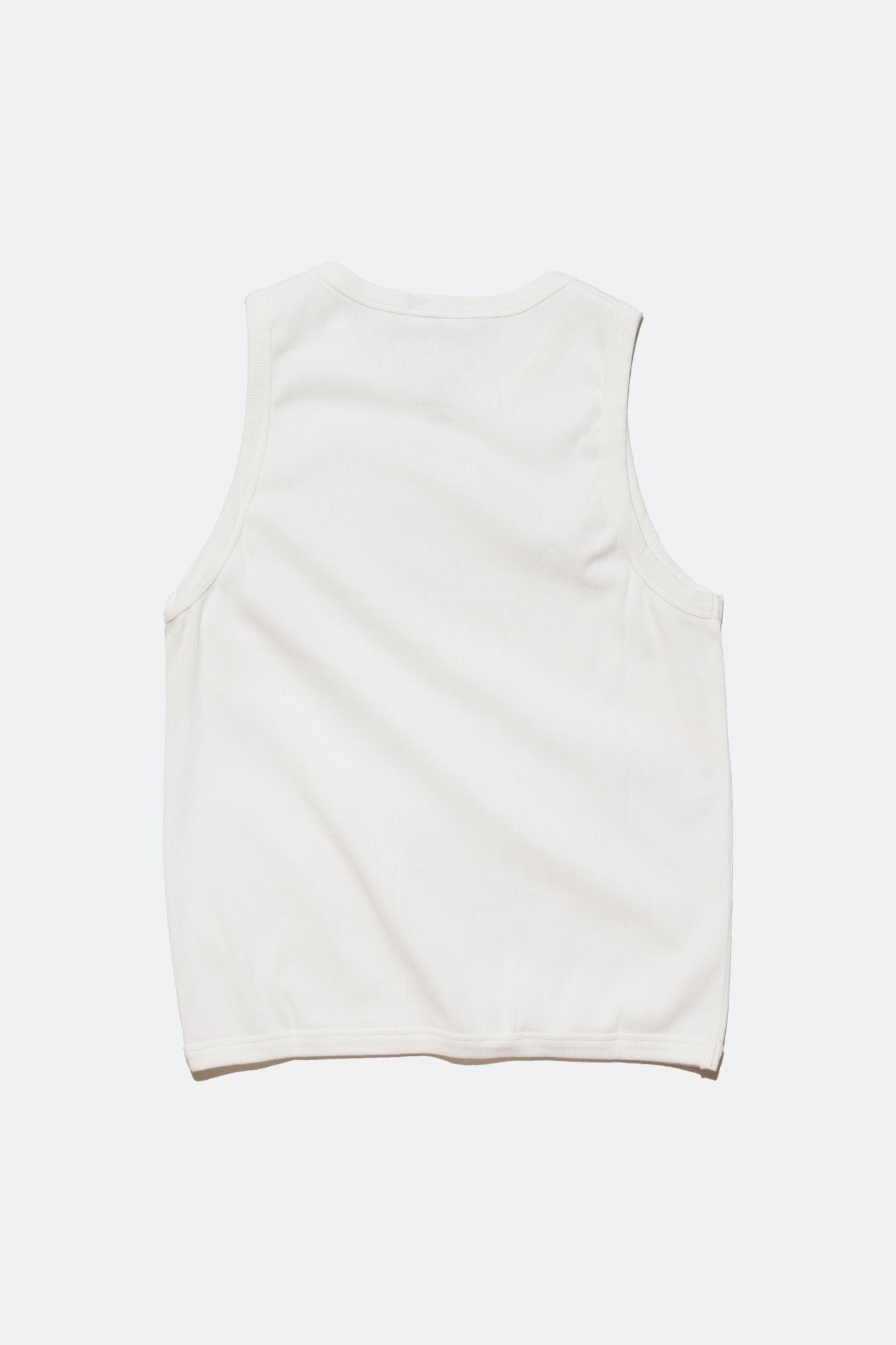 (empty) manual co. 35°C tank top/ white - GROGROCERY
