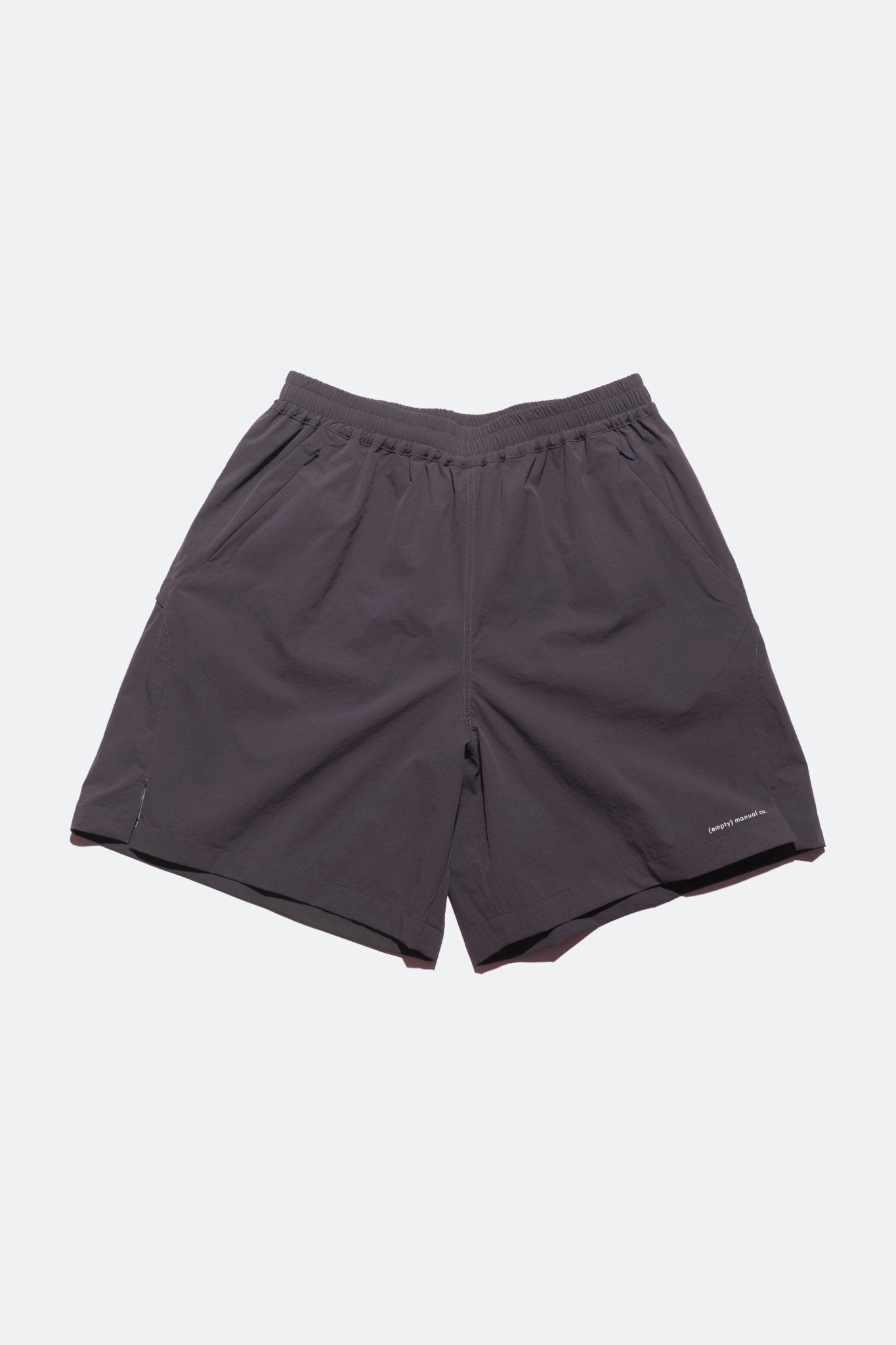 (empty) manual co. all climate shorts/ arctic dusk & smoke grey - GROGROCERY