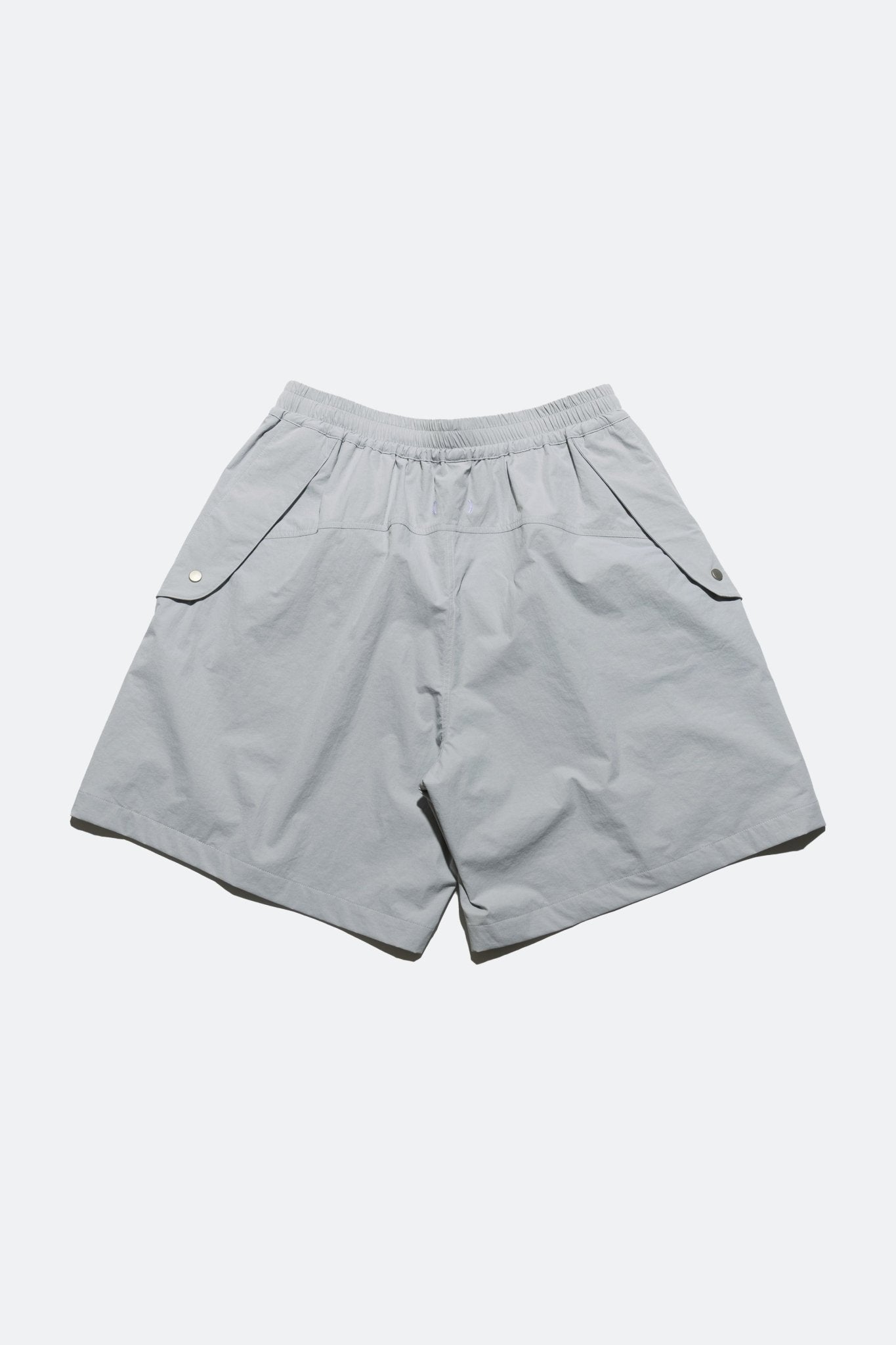 (empty) manual co. all climate shorts/ frost grey & glacier blue - GROGROCERY