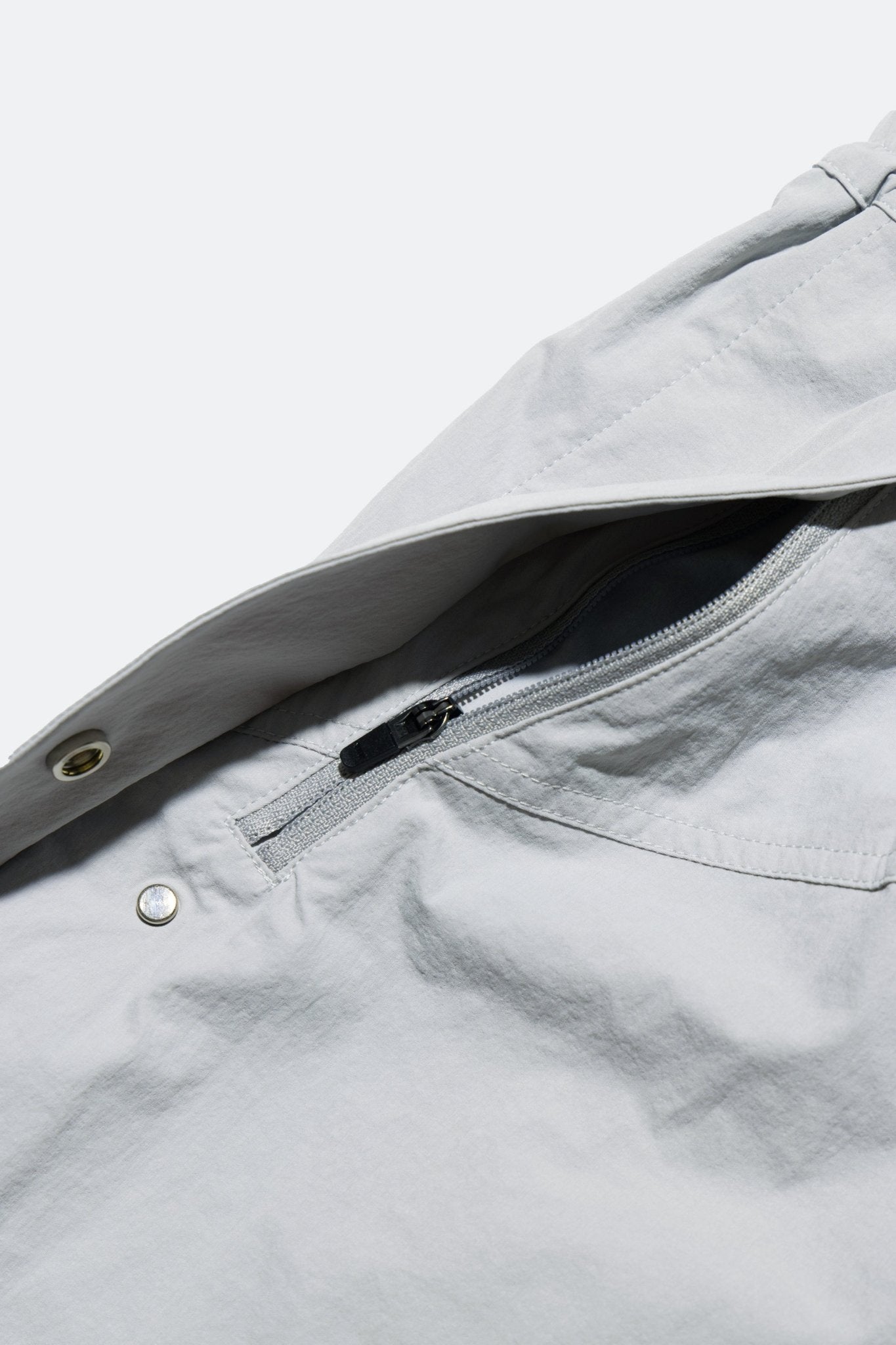 (empty) manual co. all climate shorts/ frost grey & glacier blue - GROGROCERY