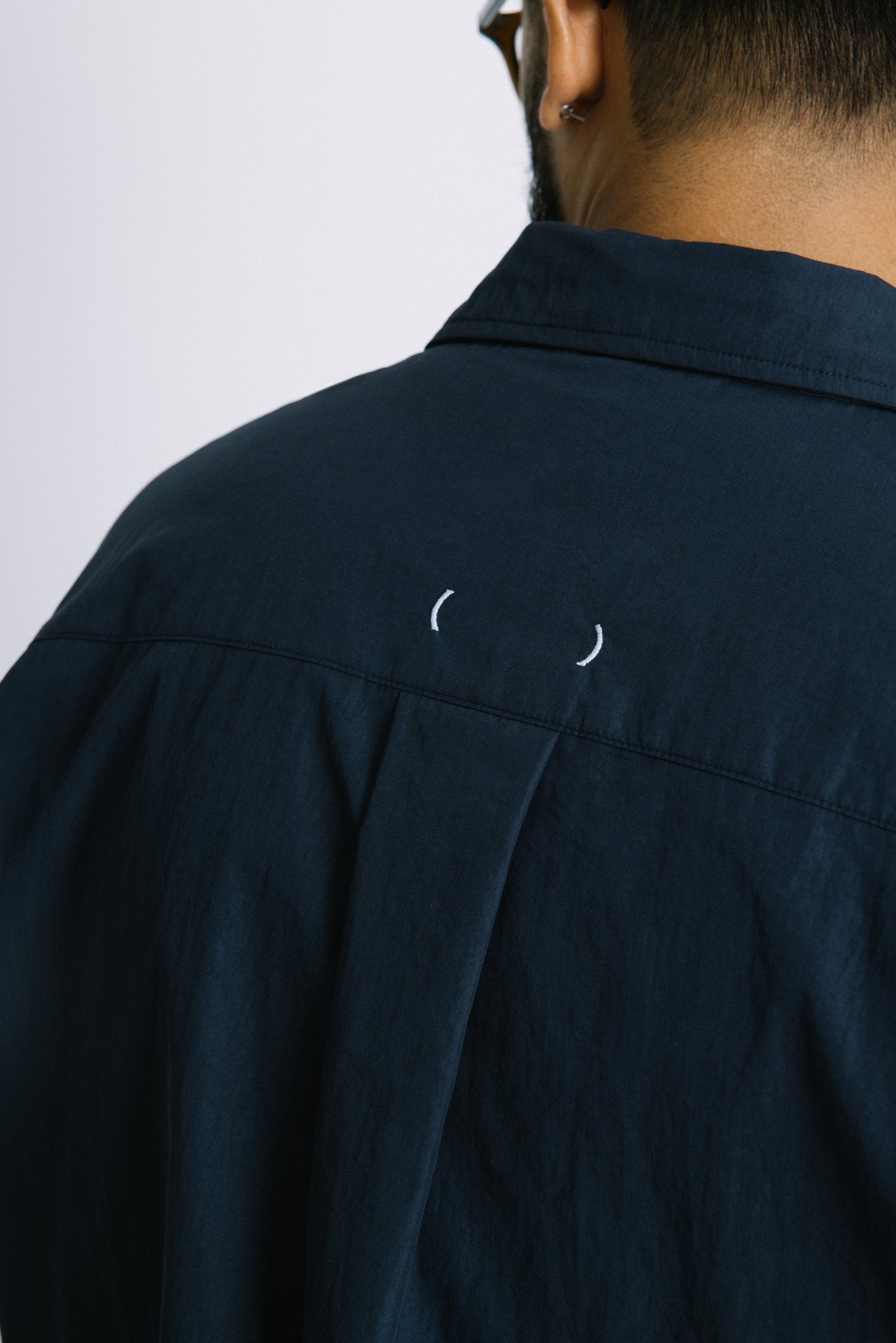 (empty) manual co. all day shirt/ navy - GROGROCERY