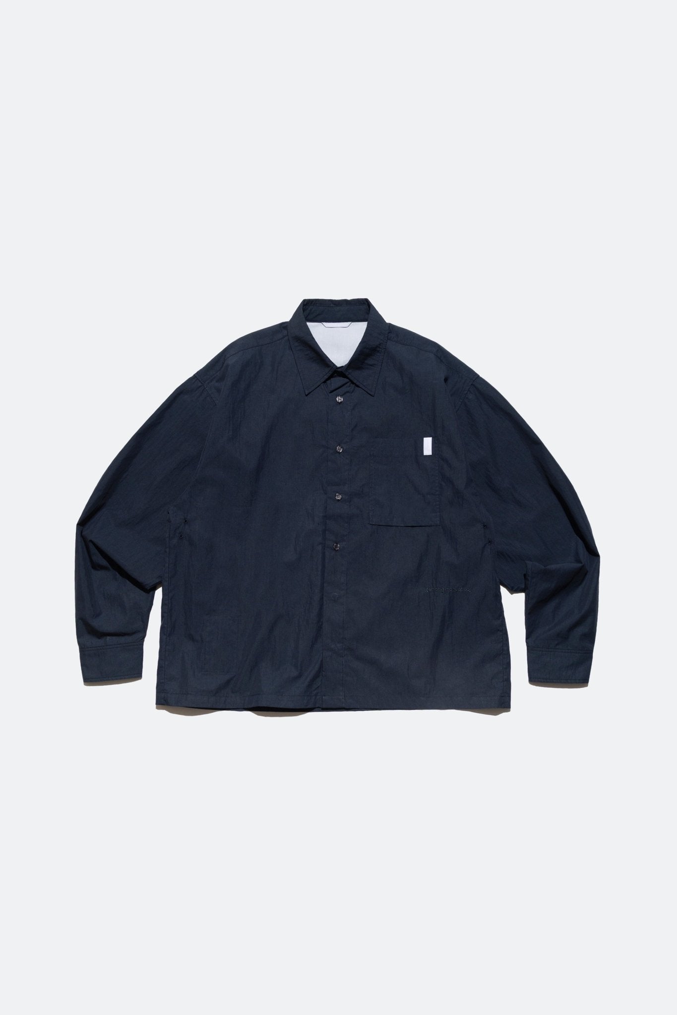 (empty) manual co. all day shirt/ navy - GROGROCERY