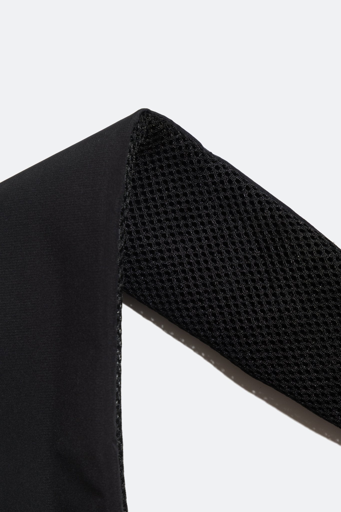 (empty) manual co. asymmetric padded bag/ matte black - GROGROCERY