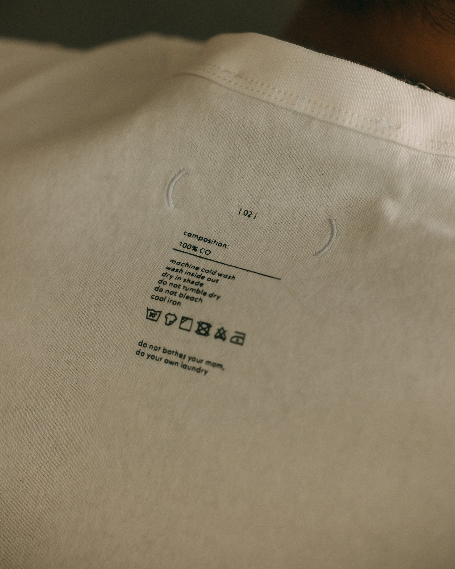 (empty) manual co. clean fit tee - GROGROCERY