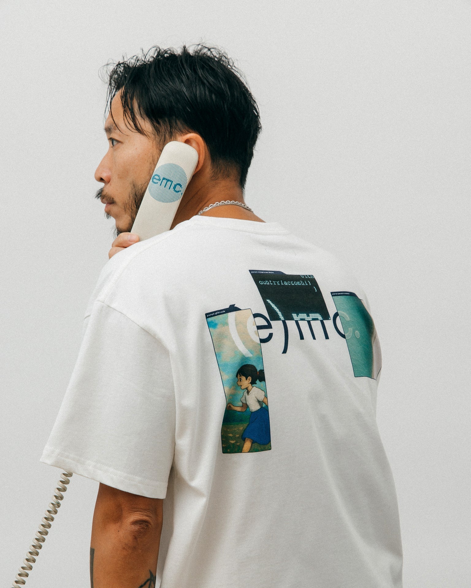 (empty) manual co. human cost tee - GENERATIVE - GROGROCERY