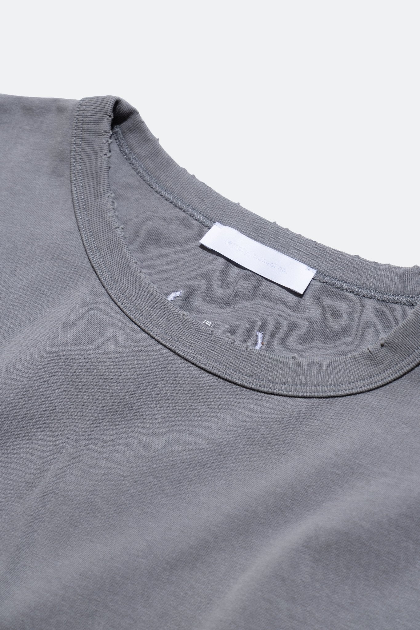 (empty) manual co. jinbei tee/ misty blue - GROGROCERY