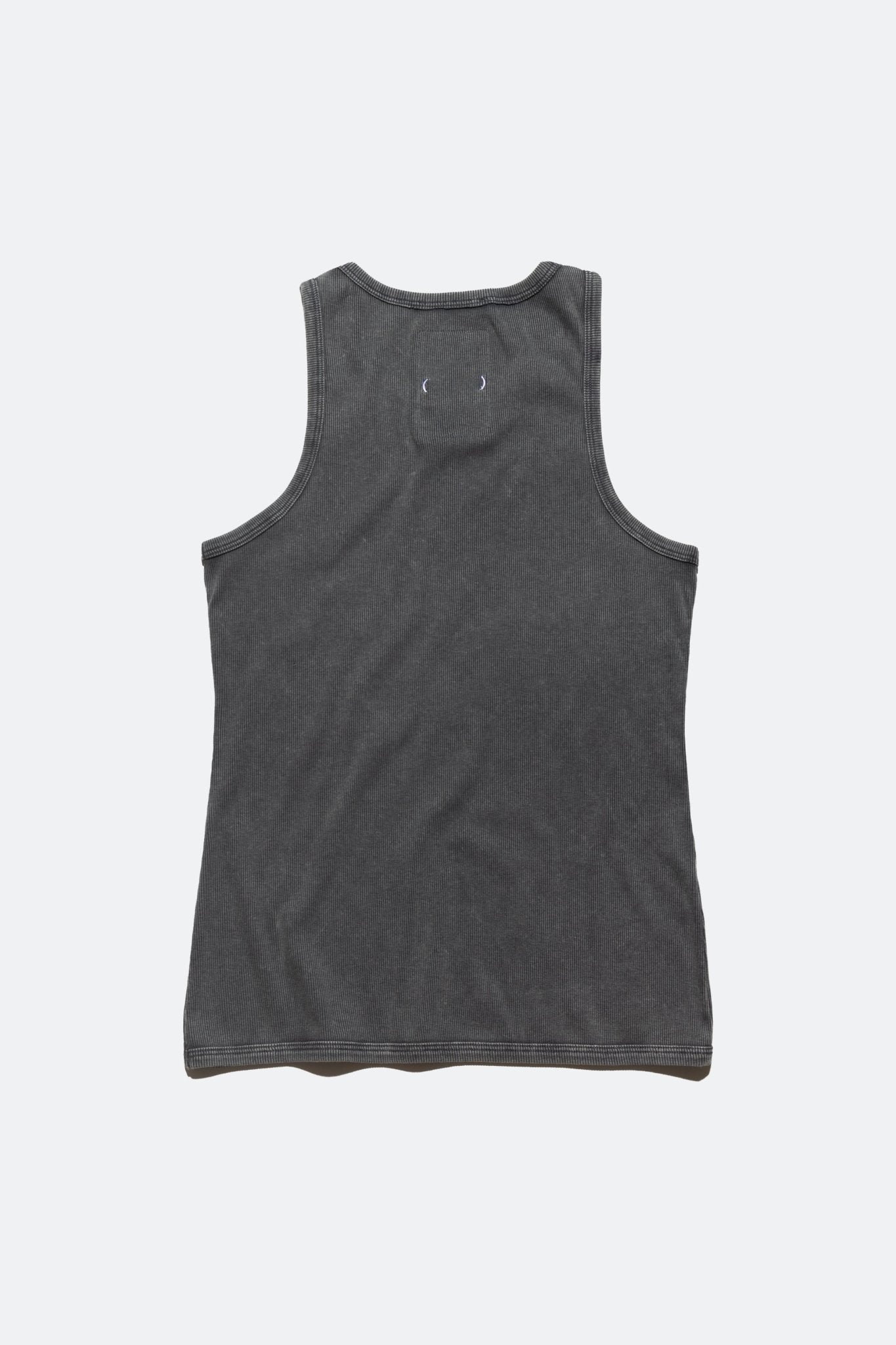 (empty) manual co. natty tank top/ washed grey - GROGROCERY