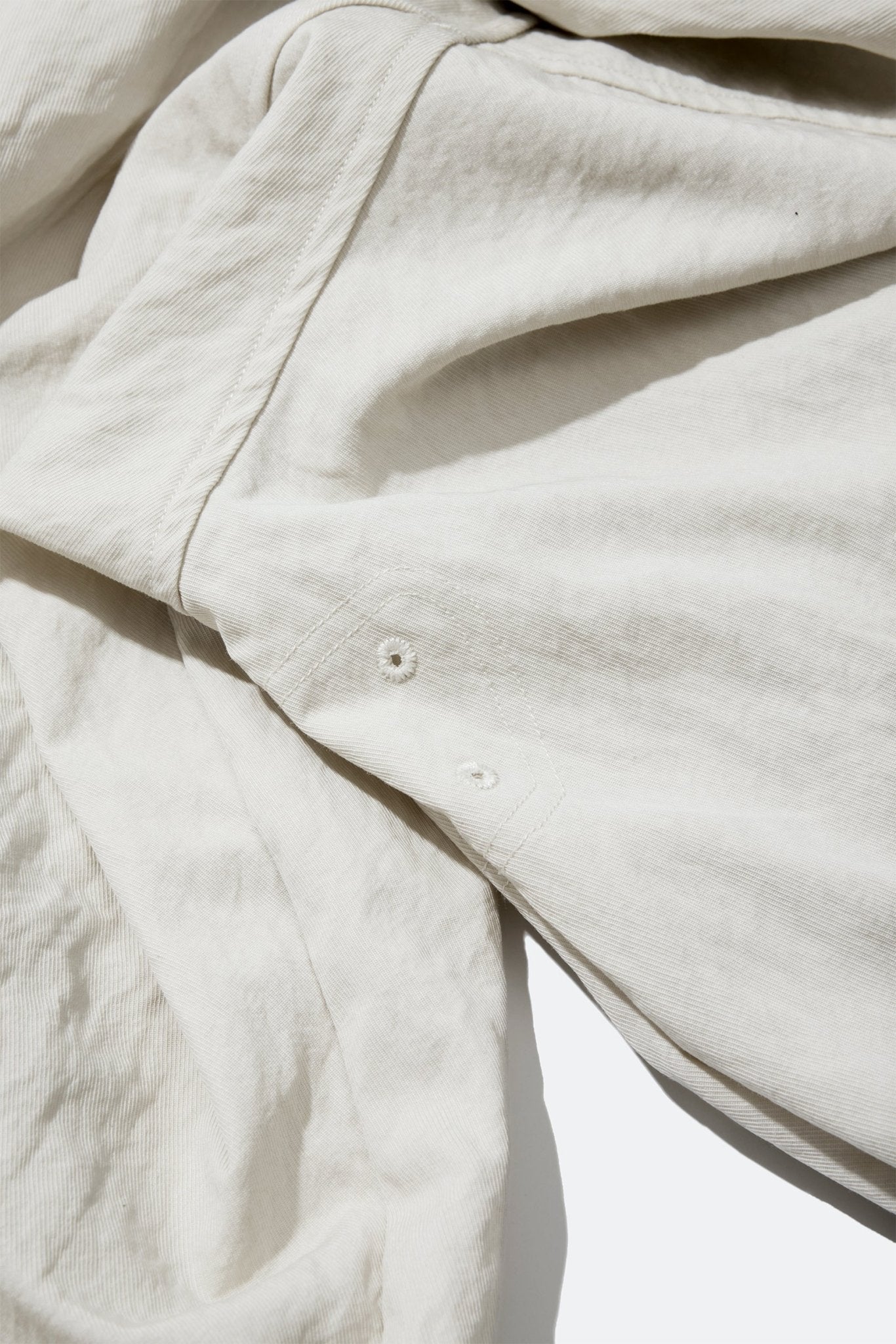 (empty) manual co. panelled blouson jacket/ light beige - GROGROCERY