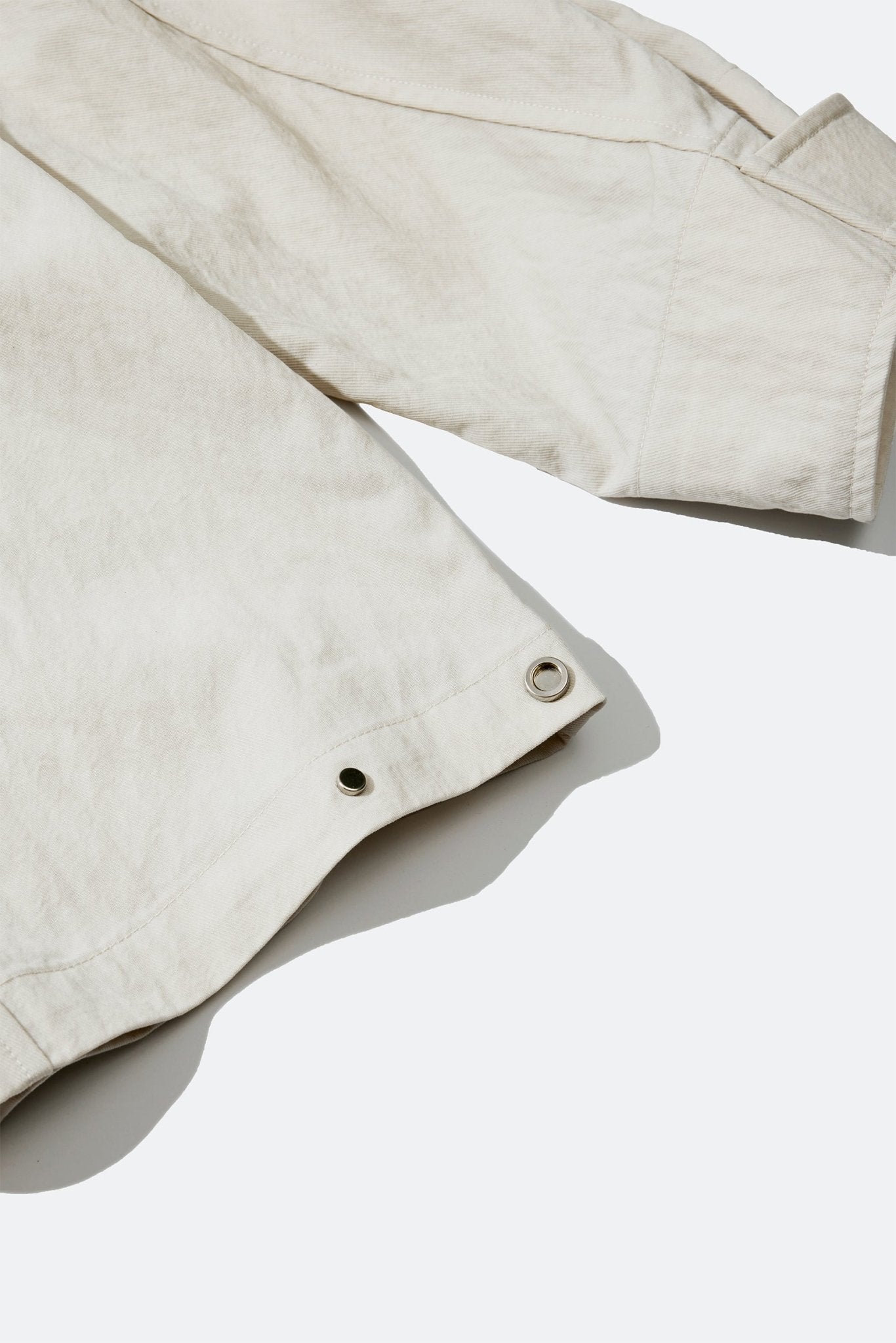 (empty) manual co. panelled blouson jacket/ light beige - GROGROCERY