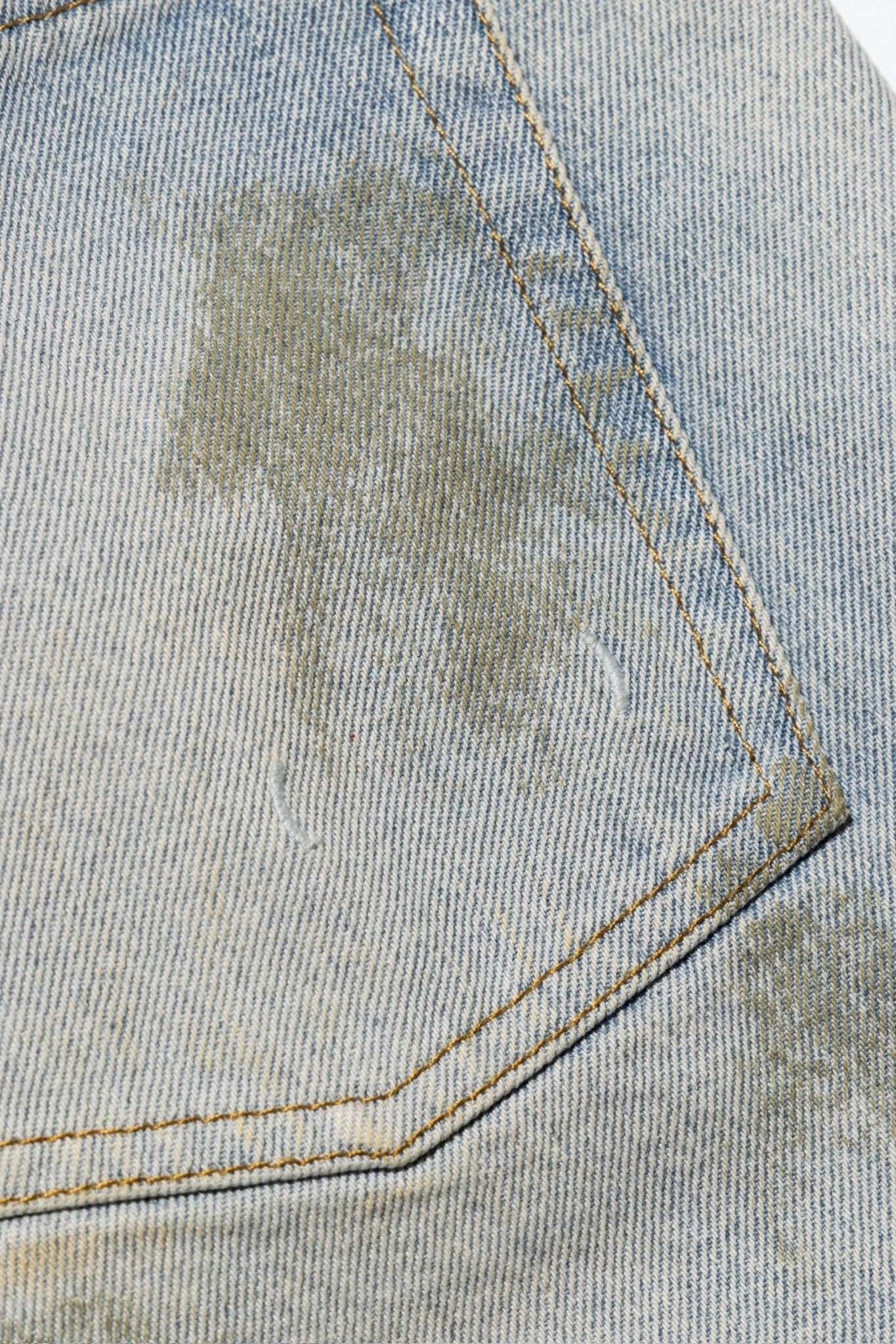 (empty) manual co. rodeo straight cut jeans/ washed blue - GROGROCERY