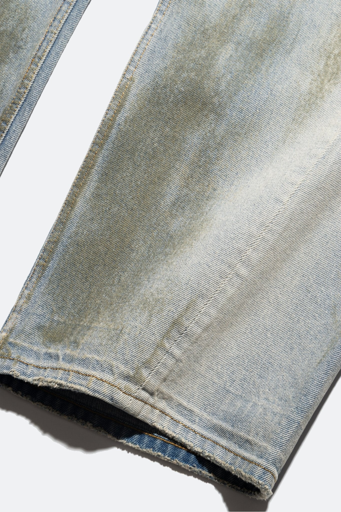 (empty) manual co. rodeo straight cut jeans/ washed blue - GROGROCERY