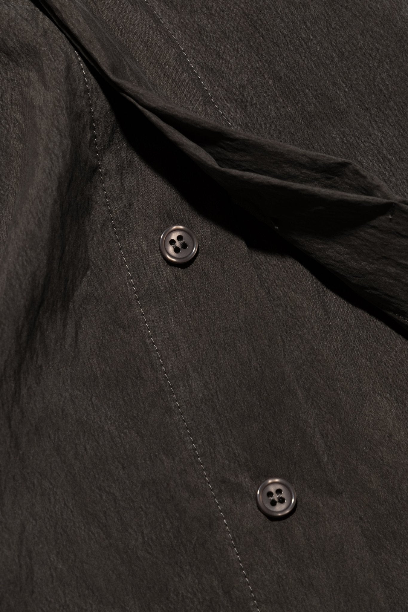 (empty) manual co. twin pocket embroidery shirt/ ashwood - GROGROCERY